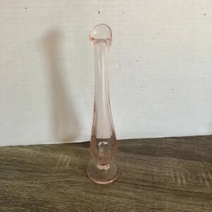 Vintage  Pink Bud Vase